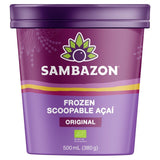 Sambazon organic scoopable acai sorbet 500ml (British brand)