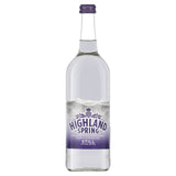 Highland Spring Still Water Glass Bottle 750ml