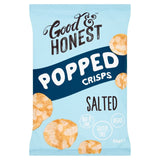Good & Honest Popped Chips Sea Salt 85g, UK version