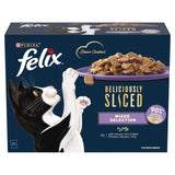 Felix wet cat food mixed selection in jelly 12 x 80g multipack - British product