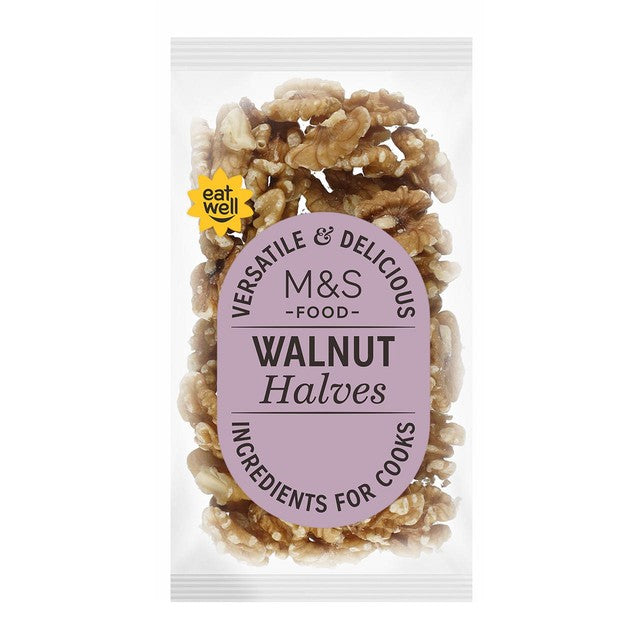 M&S walnut halves 100g, imported from the UK