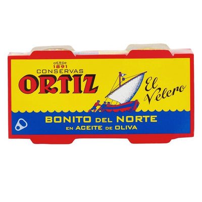 Ortiz Albacore Thunfischfilets in Olivenöl - 2er Pack 126g