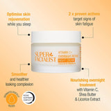Super Facialist Vitamin C+ SleepSmart Overnight Resync Night Cream 50ml (British brand)