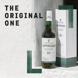Laphroaig 10 Year Old Islay Single Malt Scotch Whisky 70cl, UK version