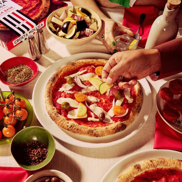 Crosta & Mollica pizza base with tomato sauce 270g - British product