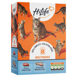 HiLife Natural Tuna and Mackerel in Jelly Wet Cat Food 8 x 70g