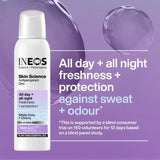 INEOS antiperspirant deodorant spray White Orris & Cherry 200ml, UK version