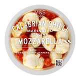 M&S Calabrian chilli mozzarella cheese balls 160g, imported from the UK