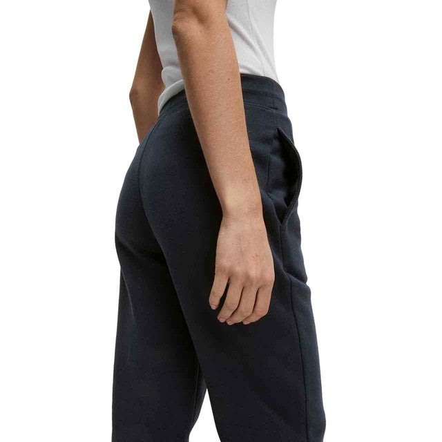 M&S women's drawstring cuffed joggers navy size 14, imported from the UK