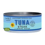 M&S Tuna Steak in Spring Water Canned Fish 200g
