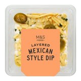 M&S Mexican Style Layered Dip 410g, imported from the UK
