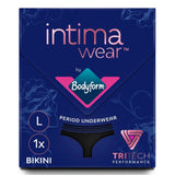 Bodyform Intimawear Bikini Period Pants Black Washable Underwear L