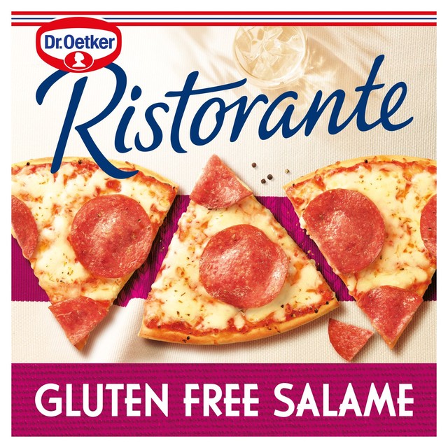 Dr. Oetker gluten free salame pizza 315g - British product