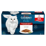 Gourmet Perle Senior 7+ Chef's Collection in Gravy Wet Cat Food 60 x 85g