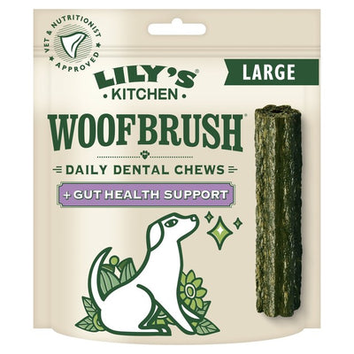 Lily's Kitchen Woofbrush Gut Health Large Dog Dental Treats 7 x 47g