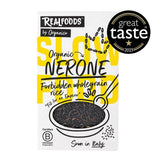 Realfoods black wholegrain rice 500g, imported from the UK