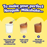 Nesquik chocolate milkshake powder 500g, imported from the UK