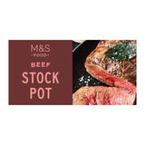 M&S Beef Stock Pot Concentrated Beef Stock 4 x 24g
