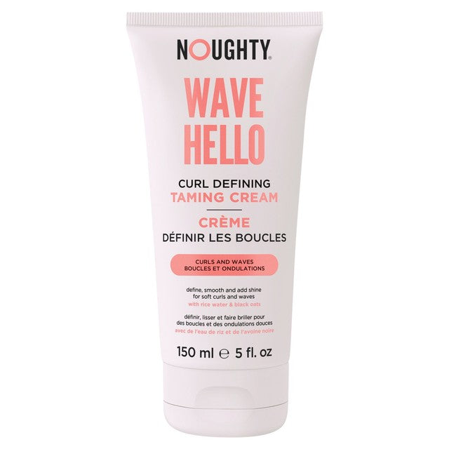 Noughty Wave Hello curl defining cream 150ml, imported from the UK