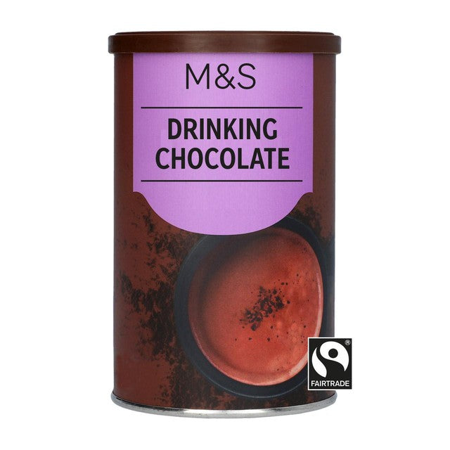 M&S Drinking Chocolate 300g, imported from the UK