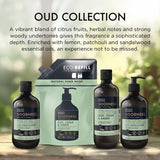 Baylis & Harding hand wash refill pouch Oud Cedar Amber 1L - British product
