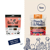 Pooch & Mutt Beef Jerky dog treat 210g, imported from the UK