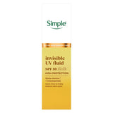 Simple Invisible UV Face Fluid Moisturiser SPF50