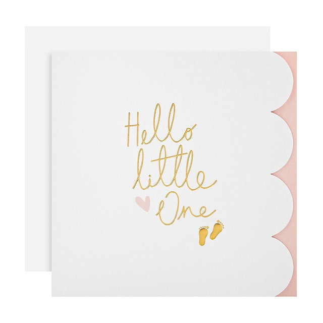 M&S baby girl card 15cm x 15cm, imported from the UK