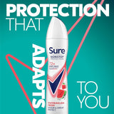 Sure Women's Anti-Perspirant Deodorant Spray Watermelon Fresh 250ml (British brand)