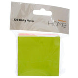 Sainsburys Home Coloured Sticky Notes 320pk