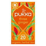 Pukka Organic Three Ginger Herbal Tea Bags x20