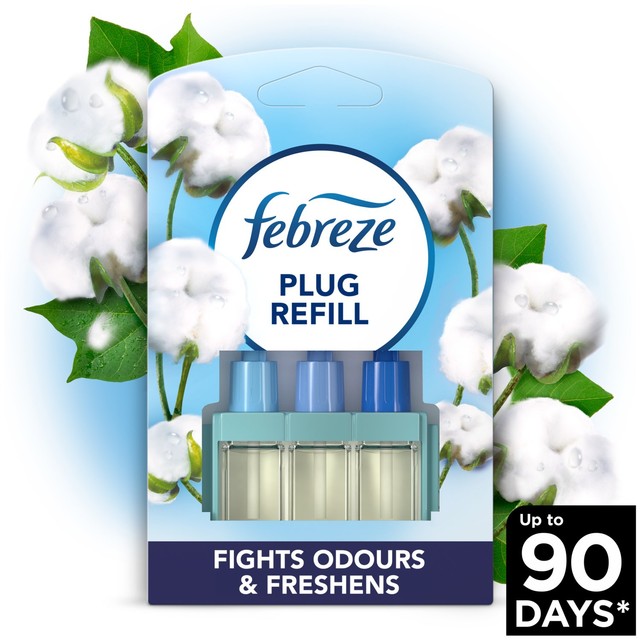 Febreze Cotton Fresh air freshener refill 20ml - British product