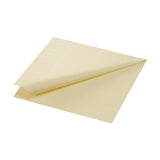 Duni cream compostable paper napkins 125 pack - British product