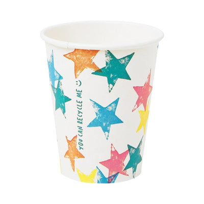 Tasses en papier pour fête Étoile Talking Tables, lot de 8