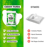 The Cheeky Panda unscented bamboo baby wipes (British brand)