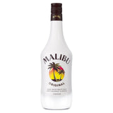Malibu Original White Rum Coconut Flavour 70cl bottle, imported from the UK