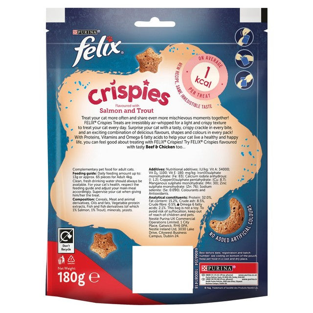 Felix cat treats Salmon and Trout 180g - British product
