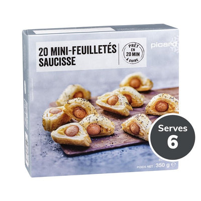 Picard 20 Mini Sausage Rolls Frozen Appetisers