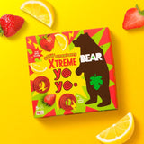 Bear Yoyos strawberry apple fruit rolls 100g - British product