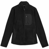 M&S Goodmove Women's Funnel Neck Fleece Jacket Black Size 14