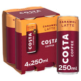 Costa Caramel Latte Iced Coffee 4 x 250ml