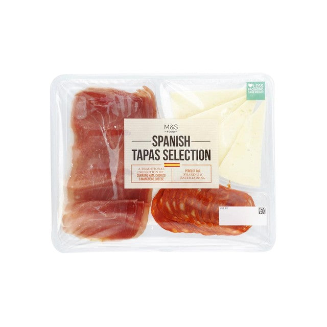 M&S Spanish Tapas Selection 118g, imported from the UK