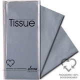 Deva Designs Silver Tissue Paper Wrapping Tissue Paper 4 Sheets