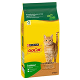 Go-Cat indoor chicken dry cat food 2kg - British product