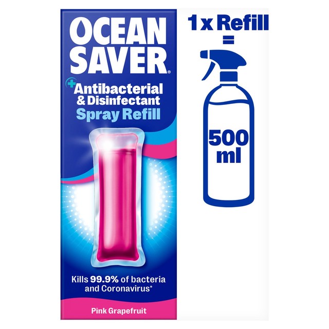 OceanSaver Grapefruit disinfectant cleaner refill, imported from the UK