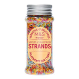 M&S Multi Coloured Strand Sprinkles Cake Decorations 70g