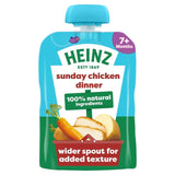 Heinz Sunday Chicken Dinner baby food pouch 130g, UK version