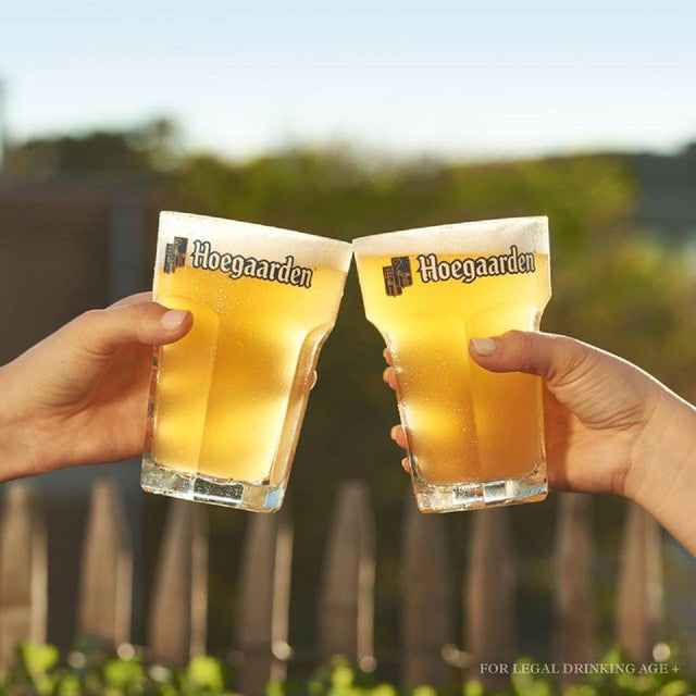 Hoegaarden Belgian lager wheat beer 750ml bottle, UK version