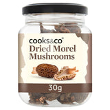 Cooks & Co Dried Morel Mushrooms 30g