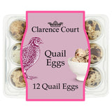 Clarence Court Free to Fly Quail Eggs 12 pack - British product